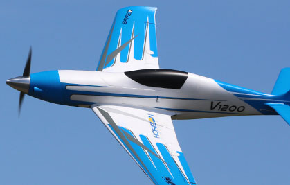 Plug-N-Play representative airplane flying
